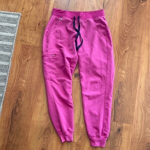 Figs Pink Jogger Pants